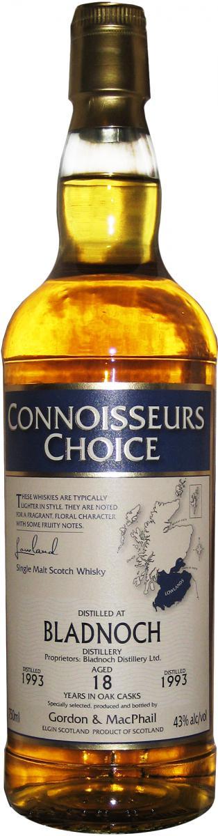 Bladnoch 1993 GM Connoisseurs Choice