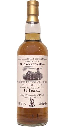 Bladnoch 1990 JW Auld Distillers Collection