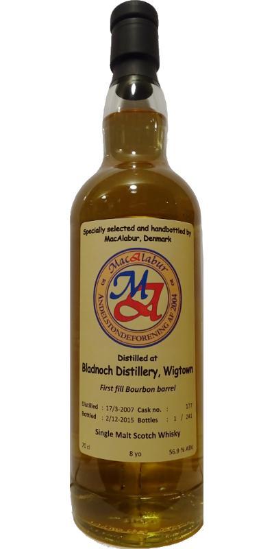 Bladnoch 2007 MacA