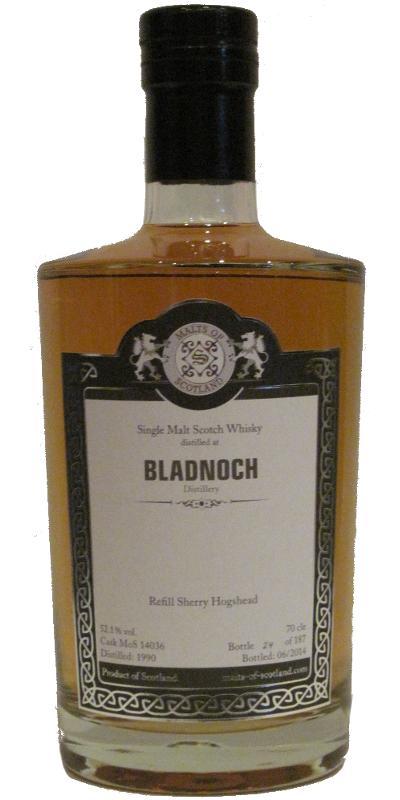Bladnoch 1990 MoS Warehouse Range