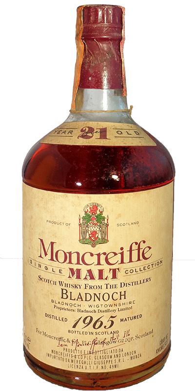 Bladnoch 1965 M&C Single Malt Collection