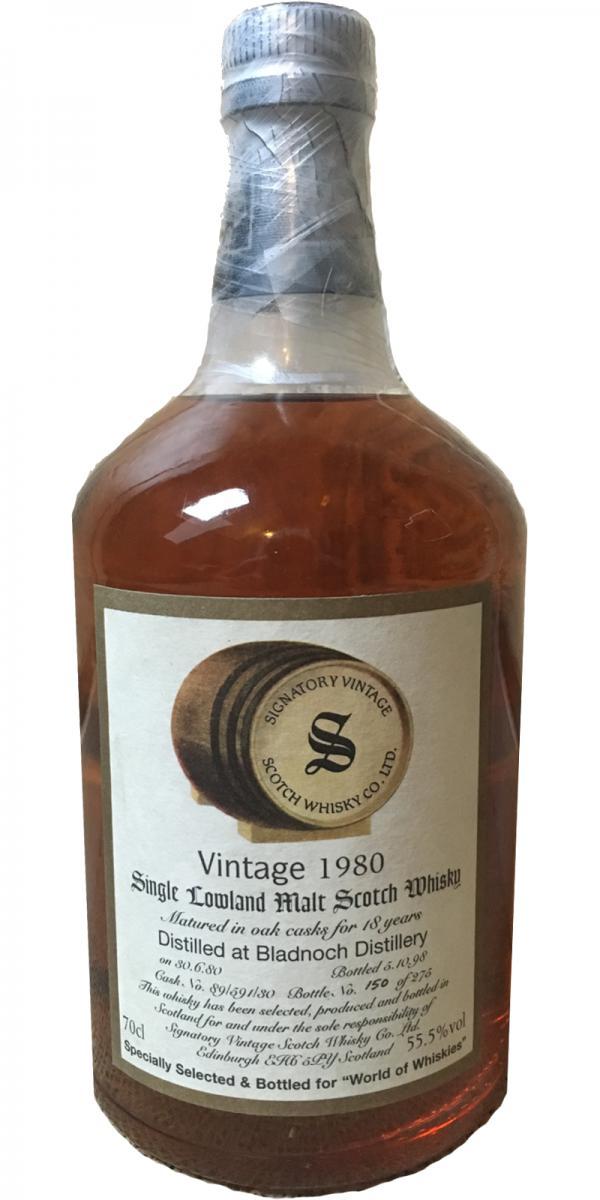 Bladnoch 1980 SV