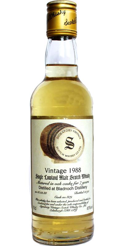 Bladnoch 1988 SV Vintage Collection