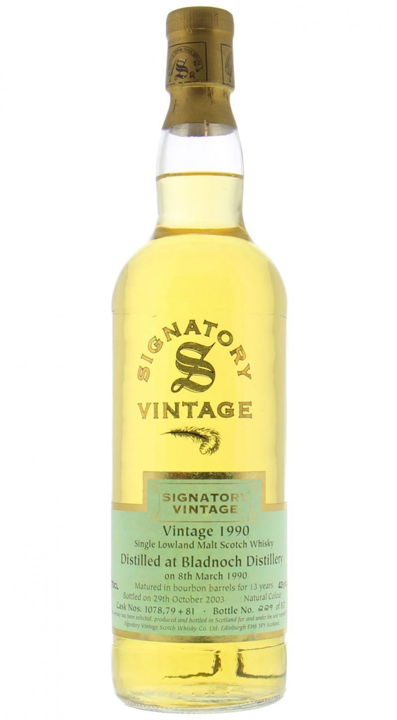 Bladnoch 1990 SV Vintage Collection
