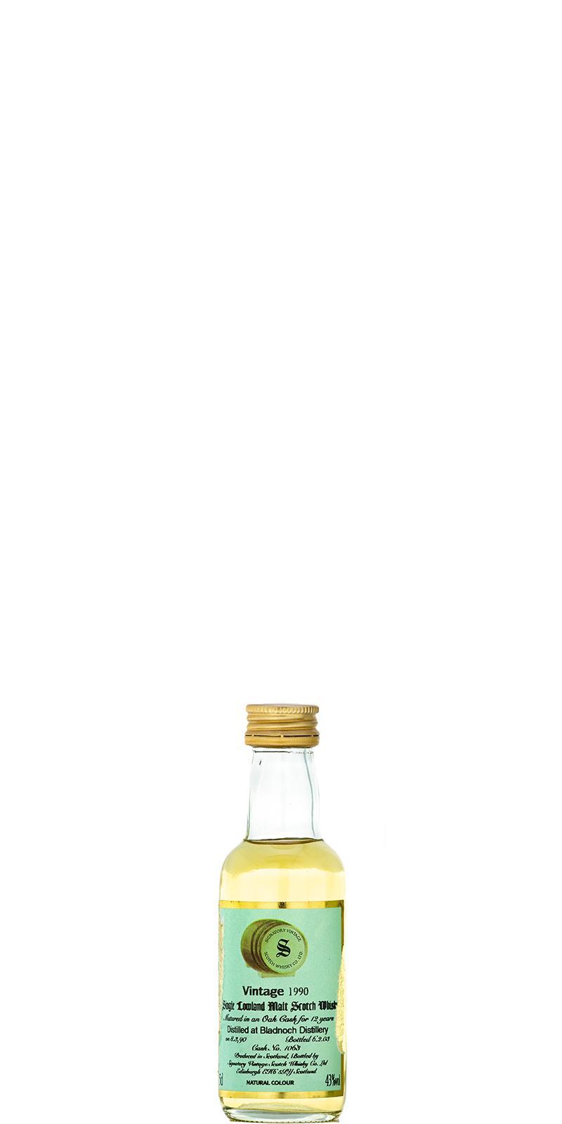 Bladnoch 1990 SV Vintage Collection - Miniature