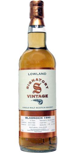 Bladnoch 1990 SV Vintage Collection
