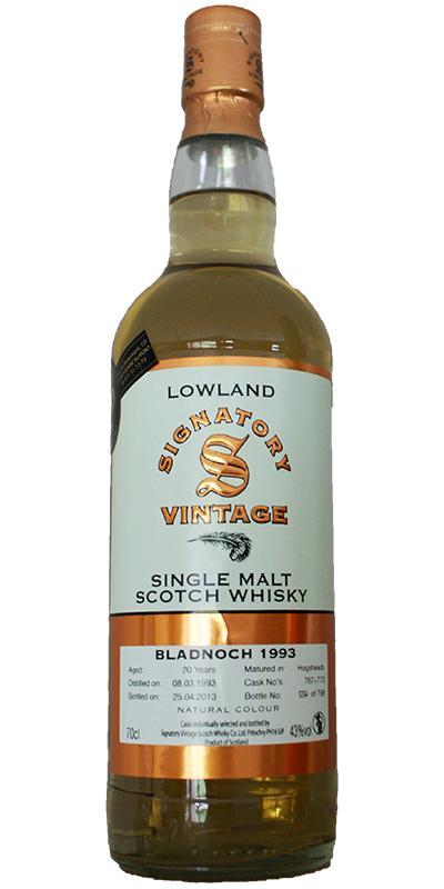 Bladnoch 1993 SV Vintage Collection