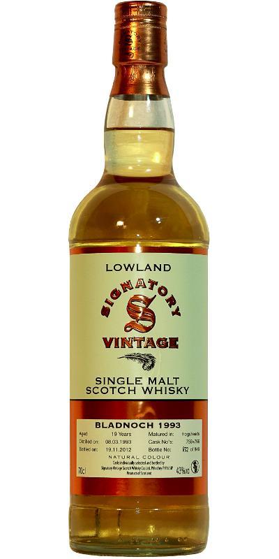 Bladnoch 1993 SV Vintage Collection
