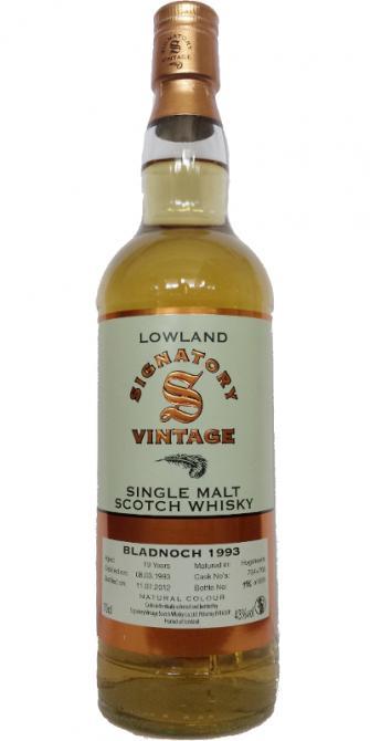 Bladnoch 1993 SV Vintage Collection