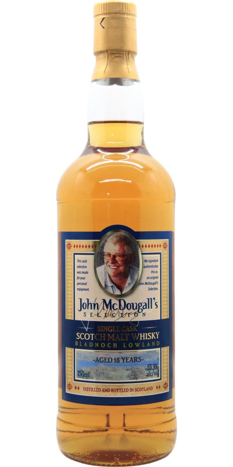 Bladnoch 18-year-old HMcD John McDougall's Selection