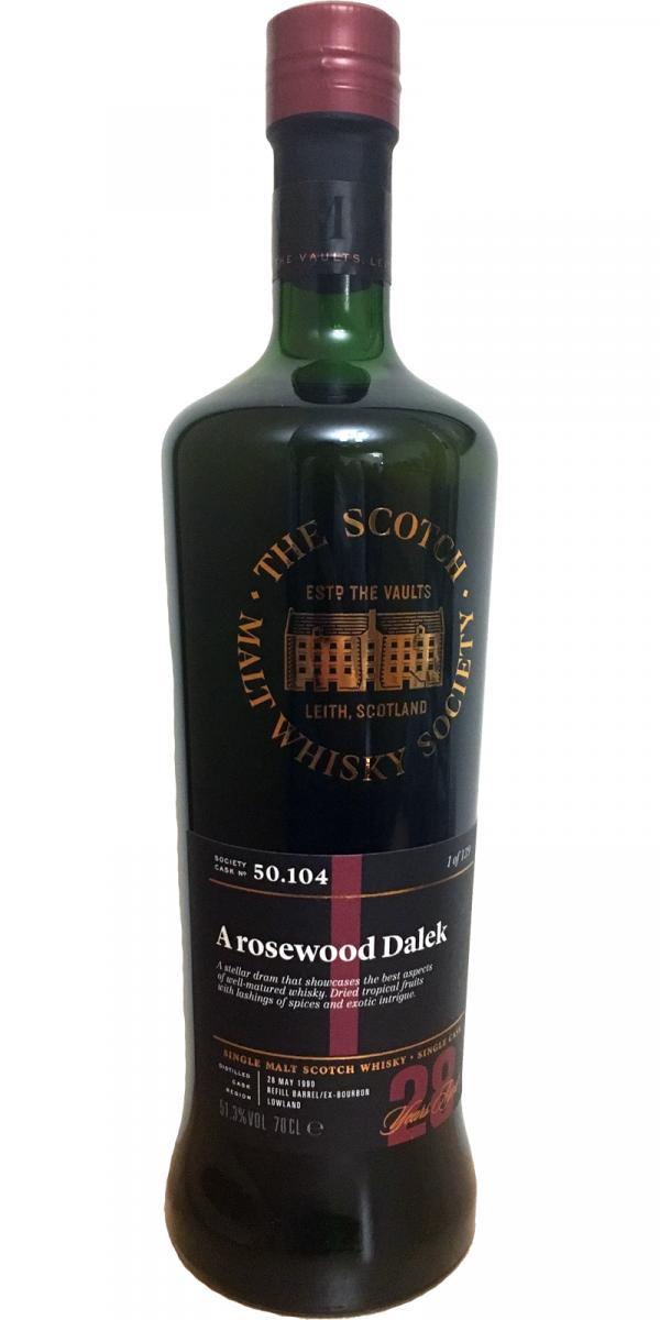 Bladnoch 1990 SMWS 50.104 A rosewood Dalek