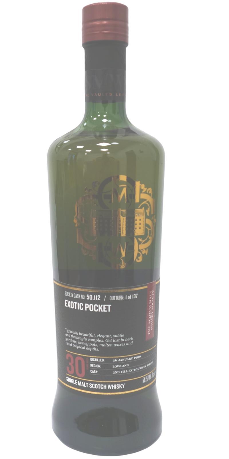 Bladnoch 1990 SMWS 50.112 Exotic pocket