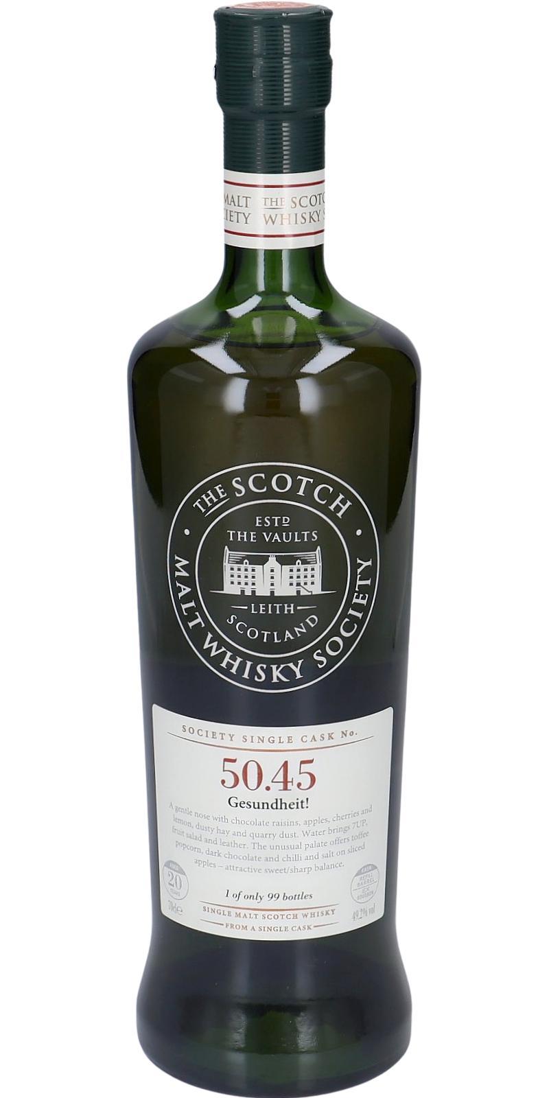 Bladnoch 1990 SMWS 50.45 Gesundheit!