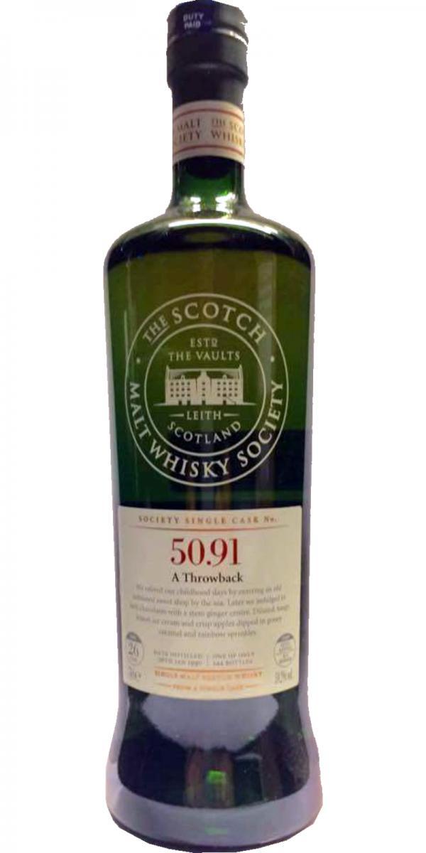 Bladnoch 1990 SMWS 50.91 A Throwback