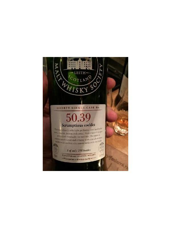 Bladnoch 1992 SMWS 50.39 Scrumptious cockles