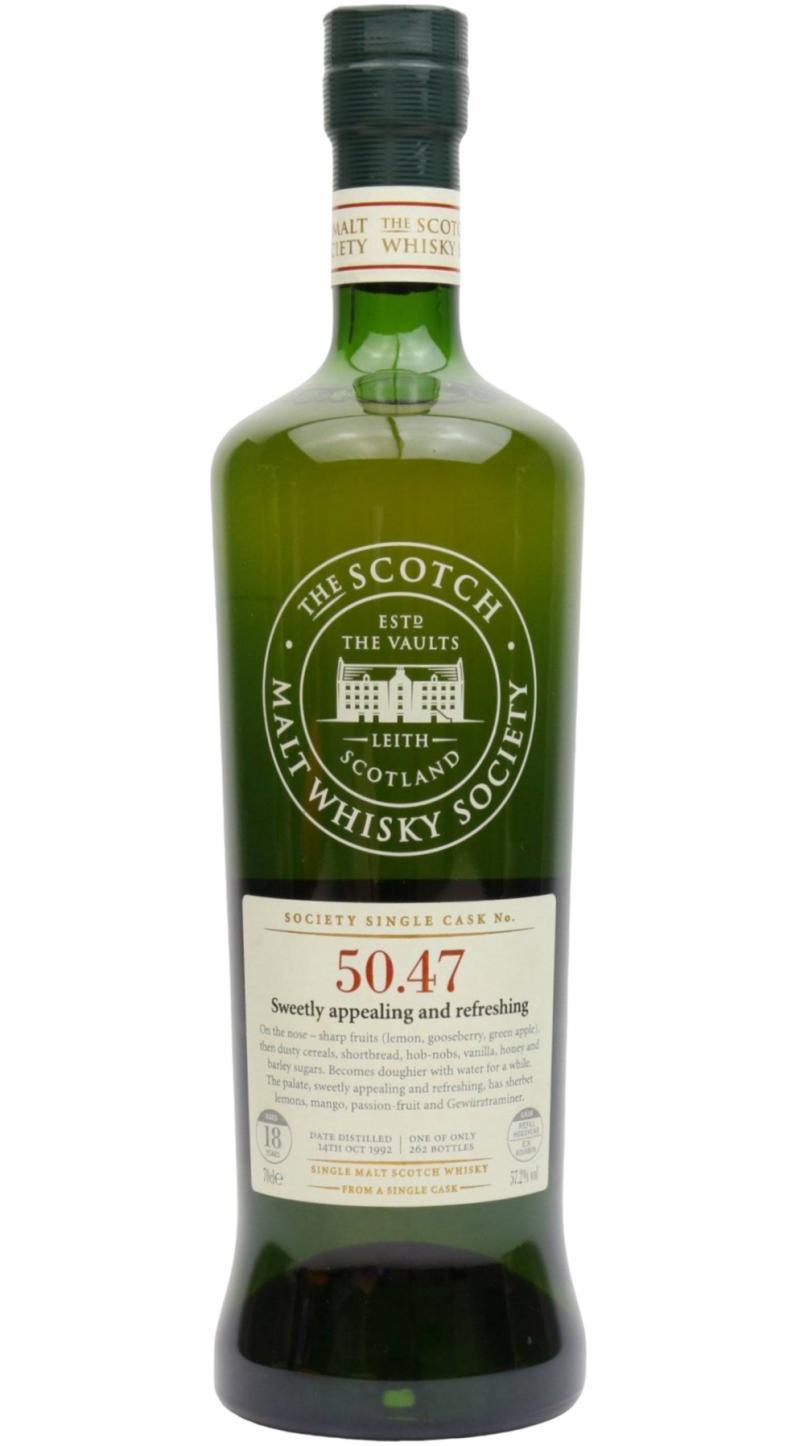 Bladnoch 1992 SMWS 50.47 Sweetly appealing and refreshing
