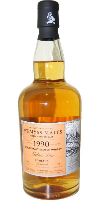 Bladnoch 1990 Wy Melon Fan