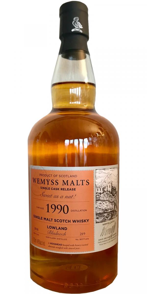 Bladnoch 1990 Wy Sweet as a Nut!