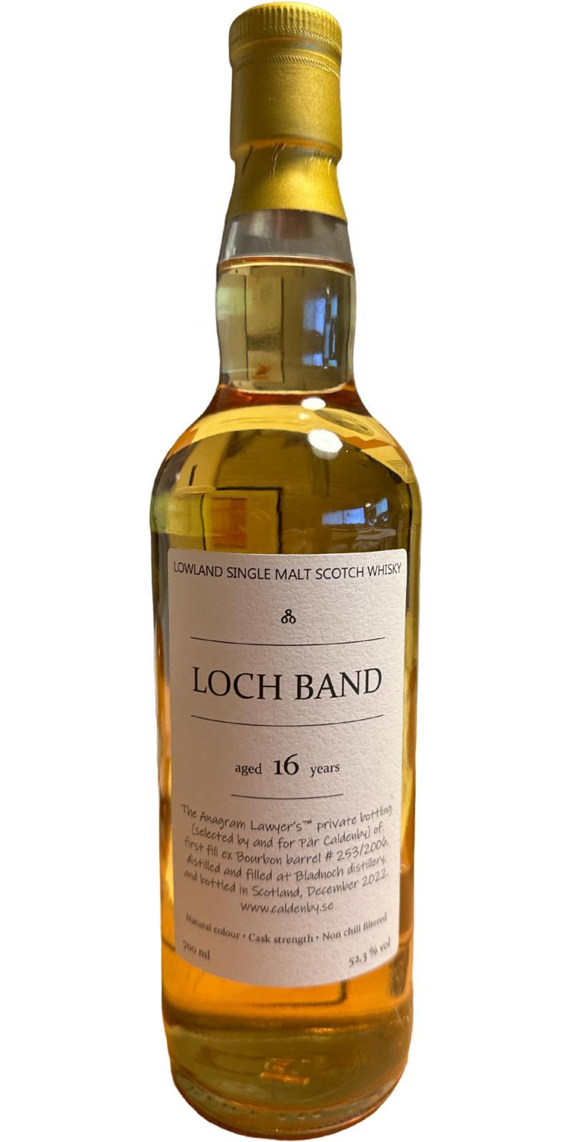 Bladnoch 2006 WhB Par Caldenby & Friends
