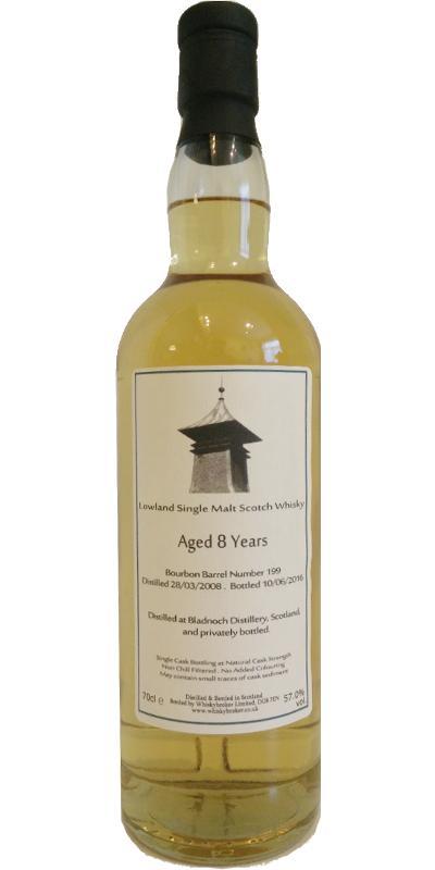 Bladnoch 2008 WhB Private Bottling