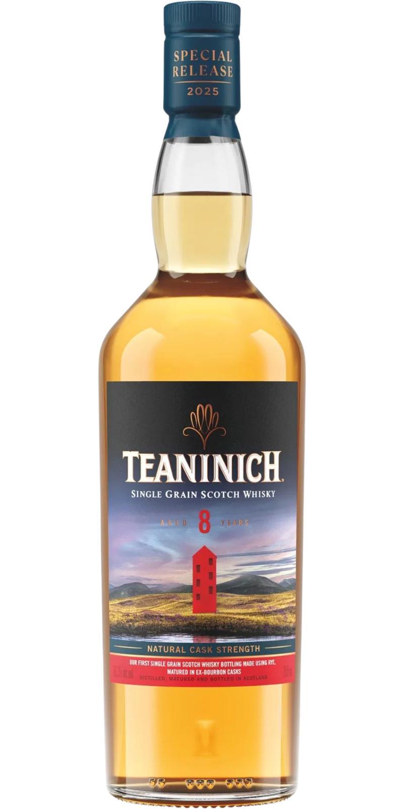 Teaninich 08-year-old - Rye Rebel  Diageo Special Releases 2025