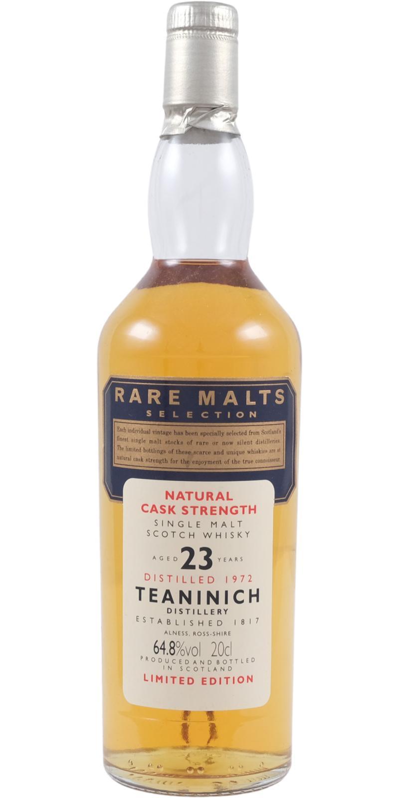 Teaninich 1972  Rare Malts Selection Box 2