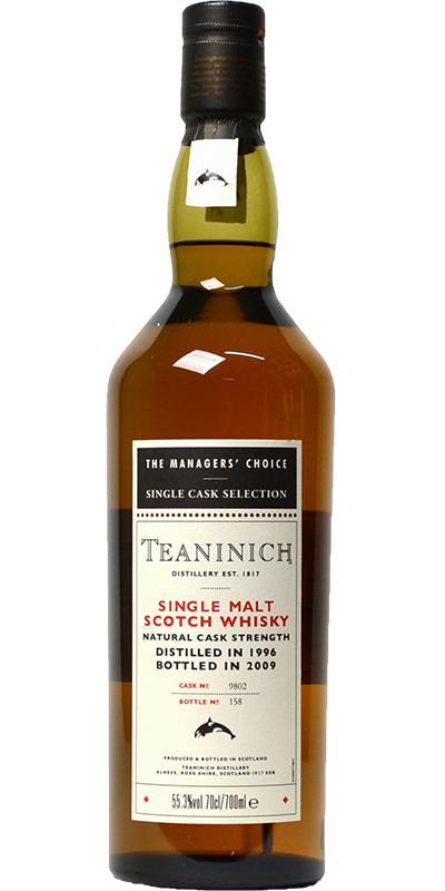 Teaninich 1996  The Managers' Choice