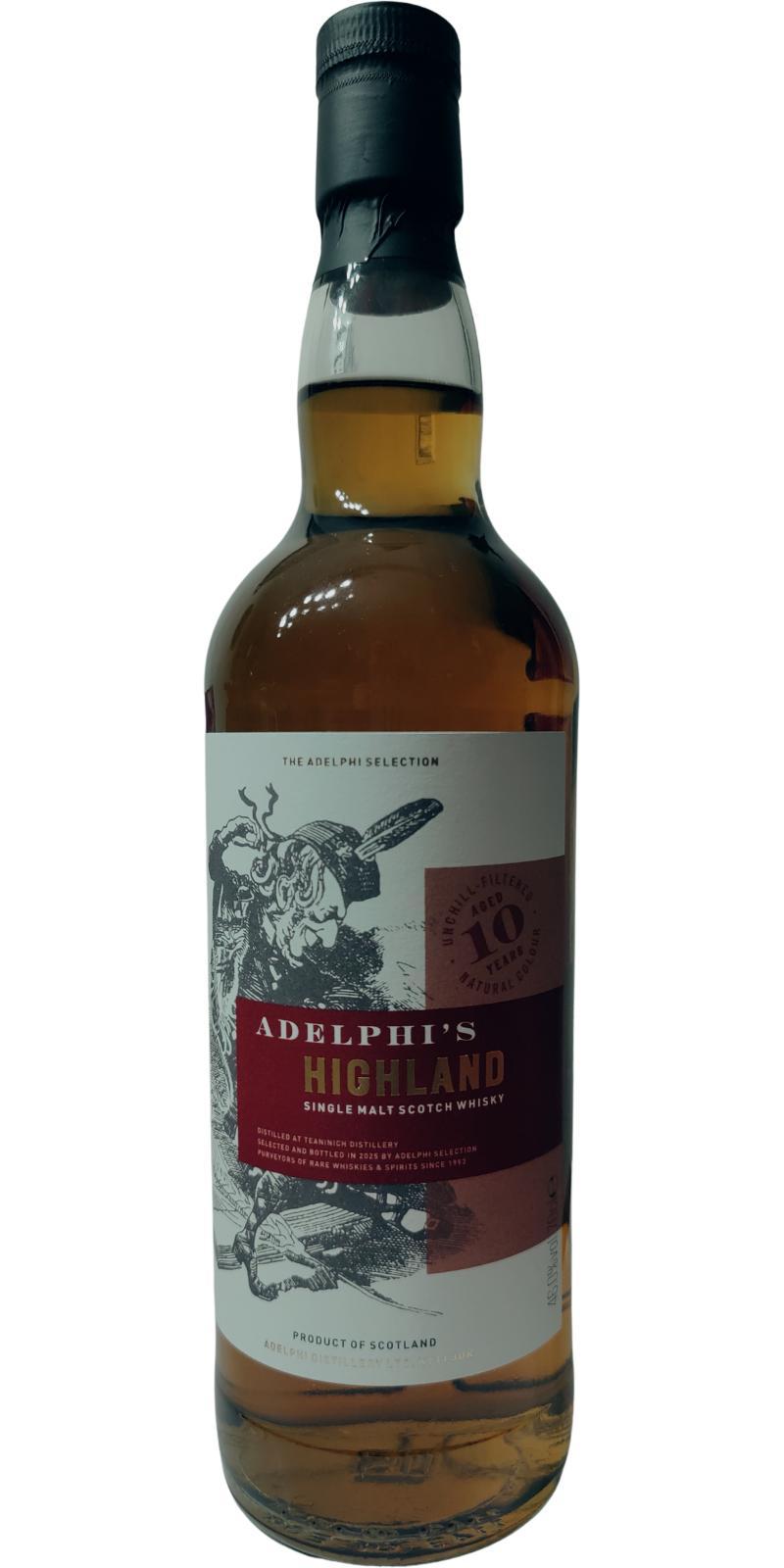 Teaninich 10-year-old AD  Selection