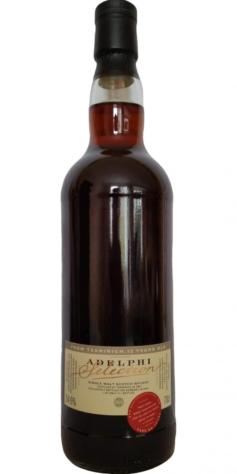 Teaninich 2007 AD  Selection