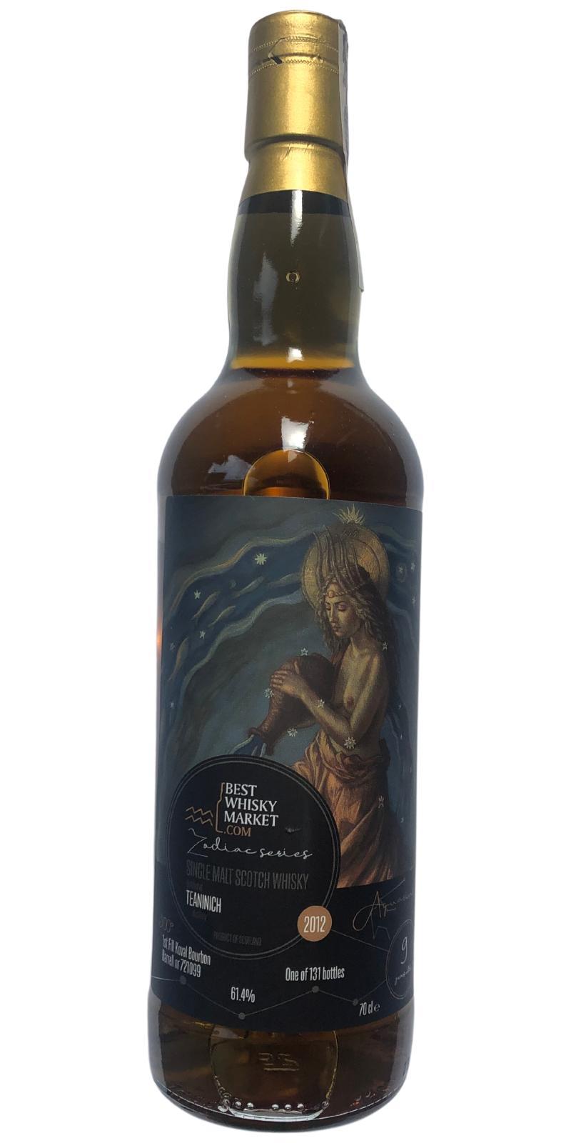 Teaninich 2012 BWM  Zodiac Series - Aquarius