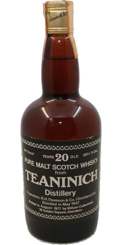 Teaninich 1957 CA  Dumpy Bottle