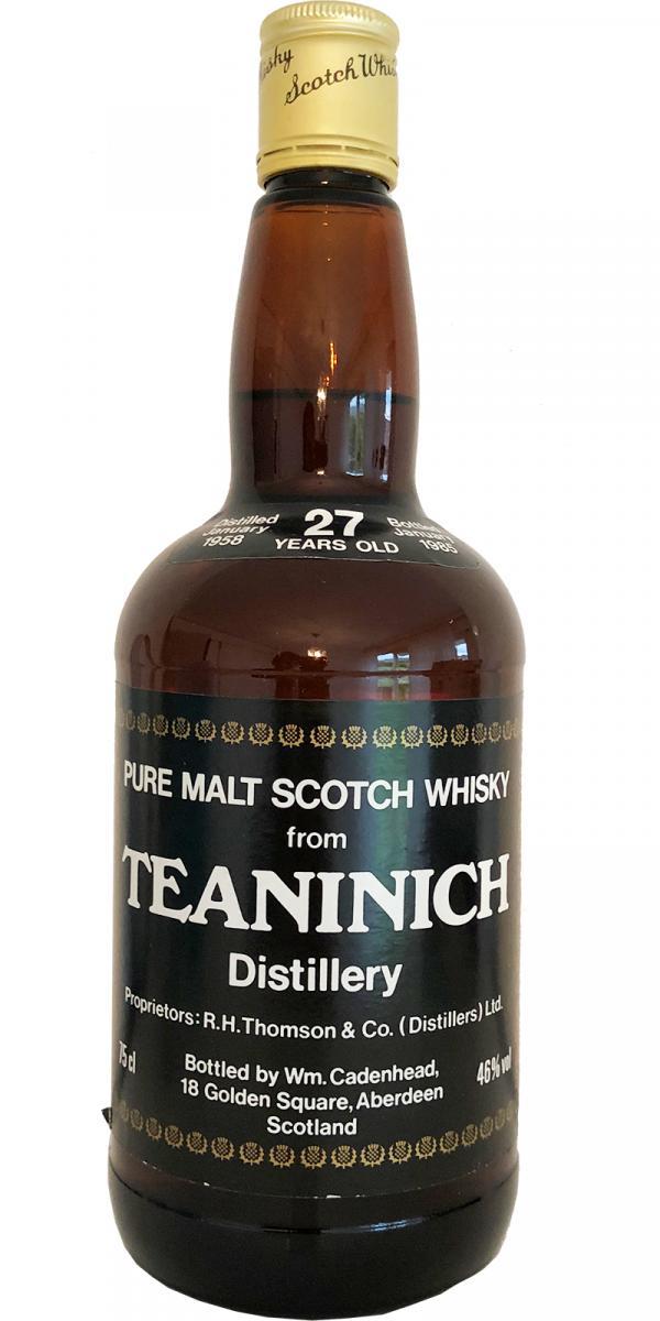 Teaninich 1958 CA  Dumpy Bottle