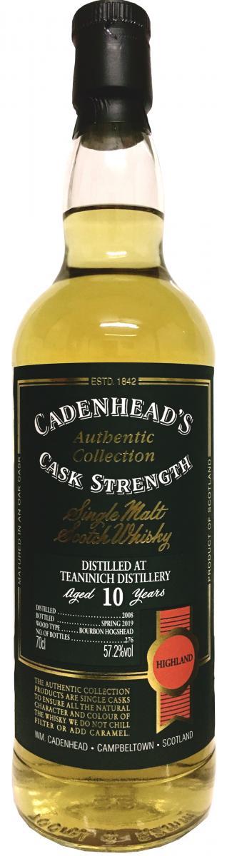 Teaninich 2008 CA  Authentic Collection