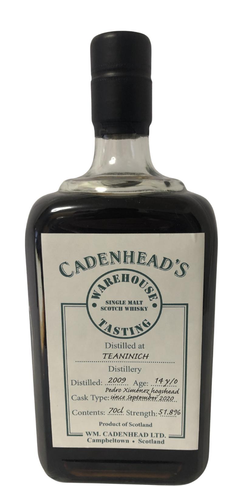 Teaninich 2009 CA  Warehouse Tasting