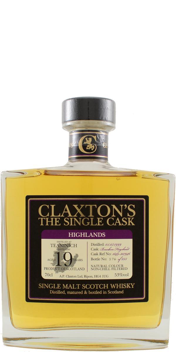 Teaninich 1999 Cl  The Single Cask