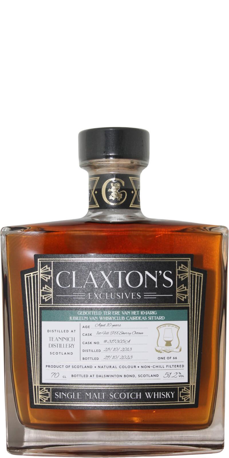 Teaninich 2023 Cl  Claxton's Exclusives