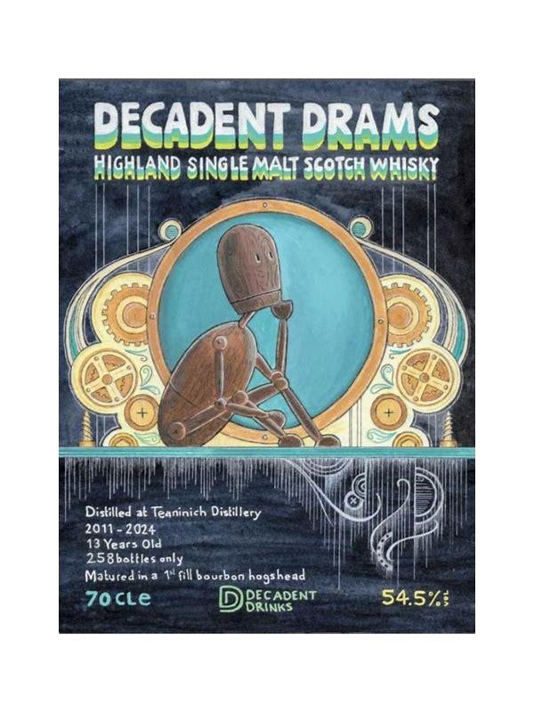 Teaninich 2008 DeDr  Whisky Sponge