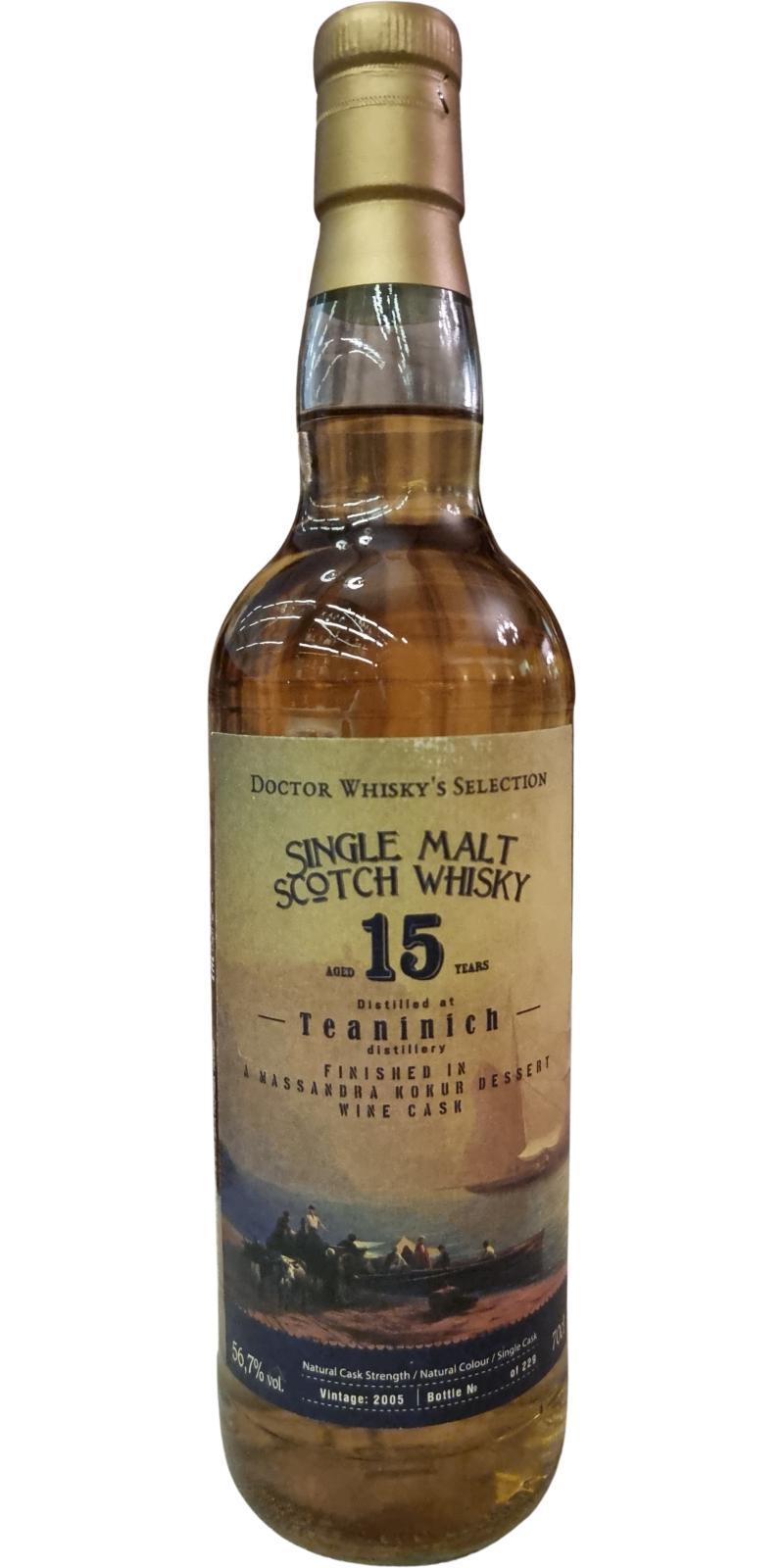Teaninich 2005 DocW  Doctor Whisky's Selection