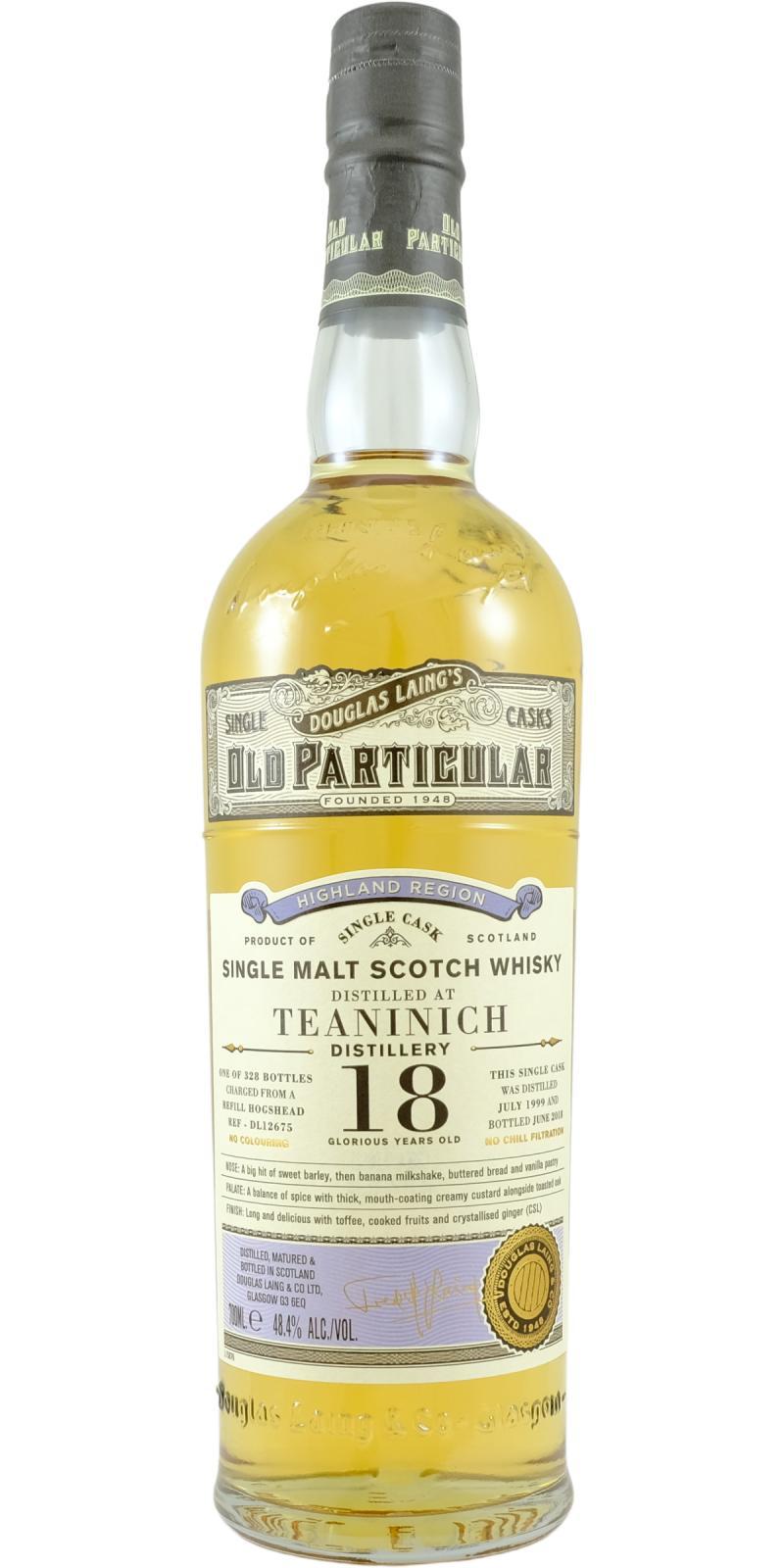 Teaninich 1999 DL  Old Particular