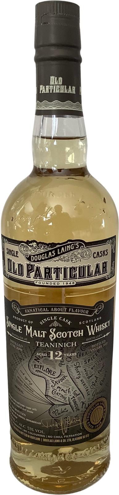 Teaninich 2009 DL  Old Particular - Fanatical About Flavour