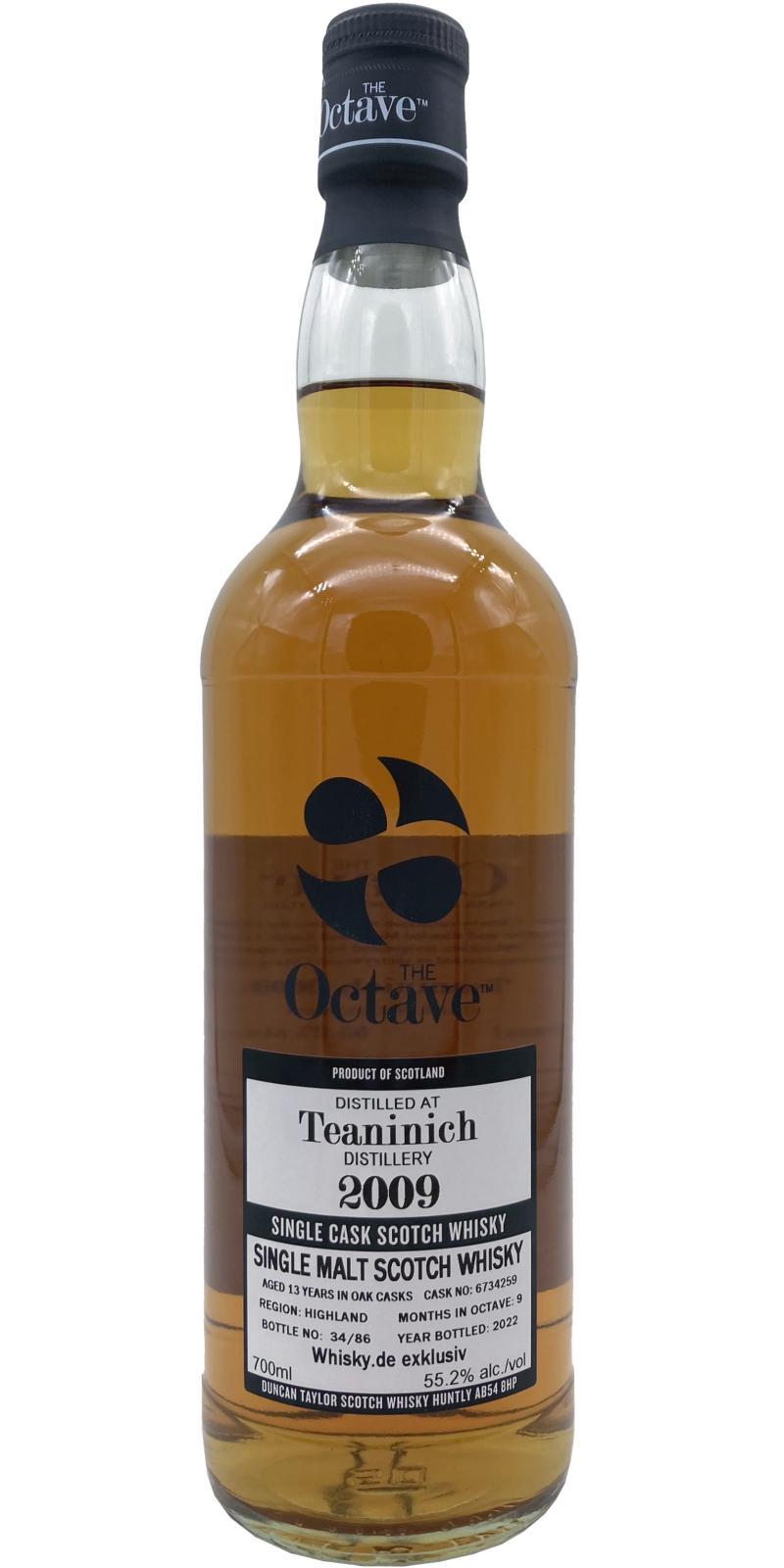 Teaninich 2009 DT  The Octave