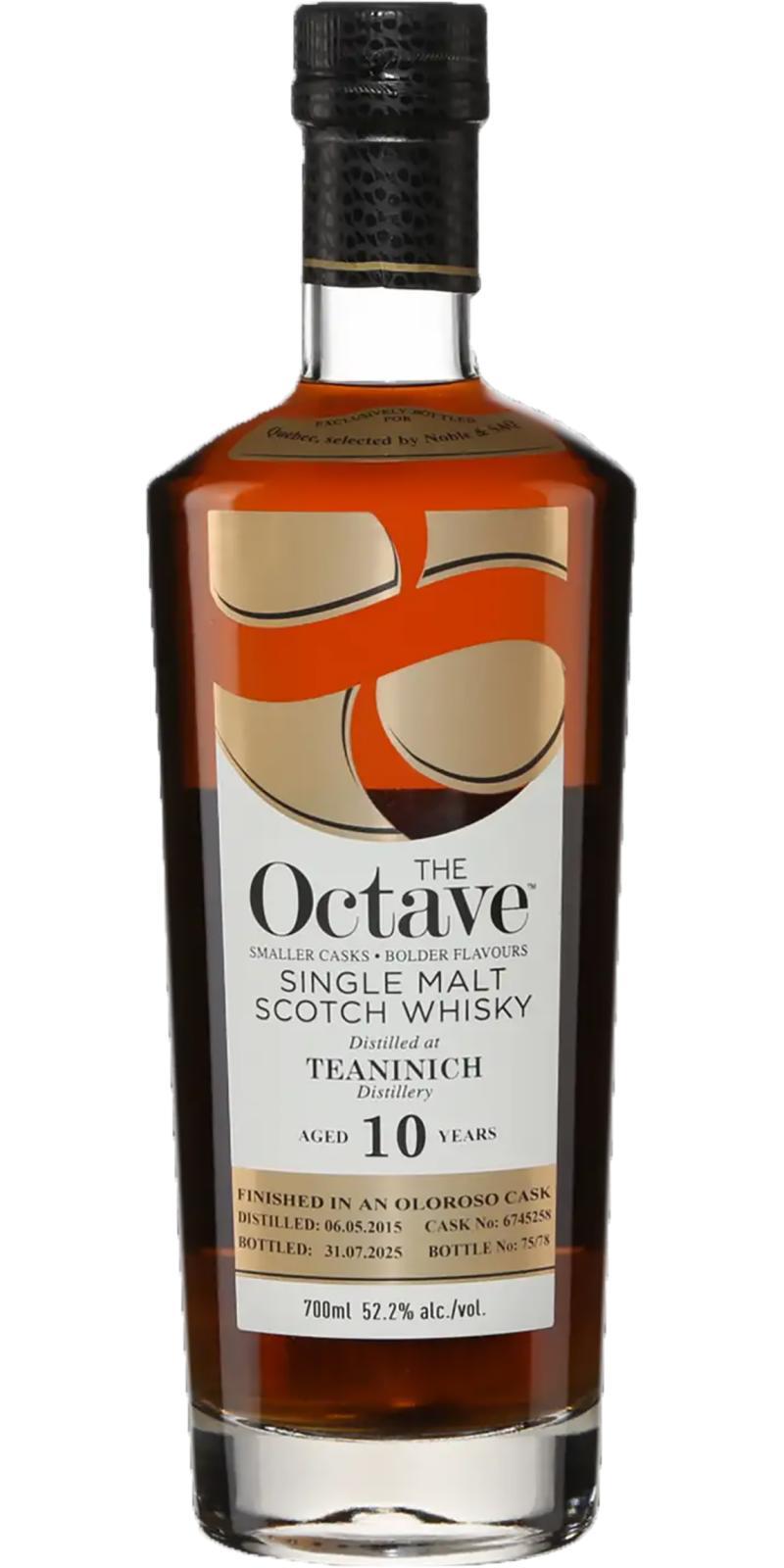 Teaninich 2015 DT  The Octave