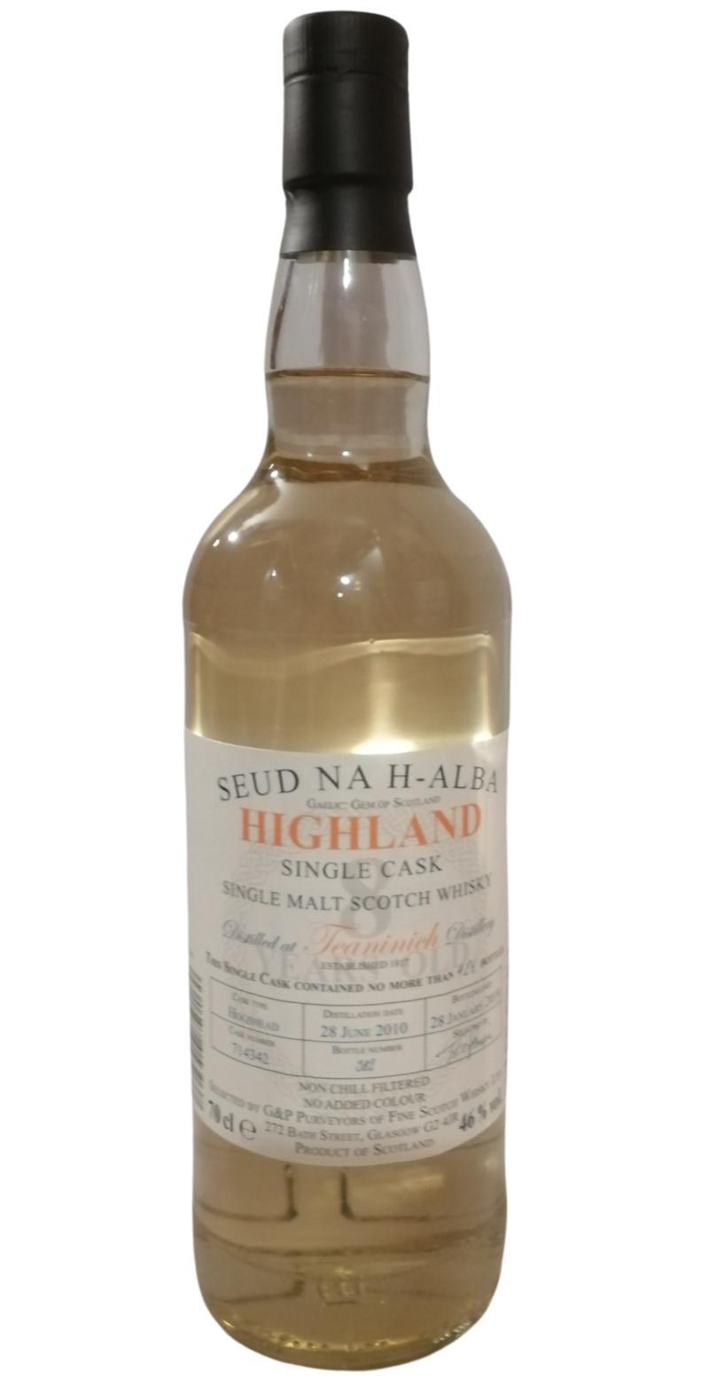 Teaninich 2010 G&P  Seud na h-alba