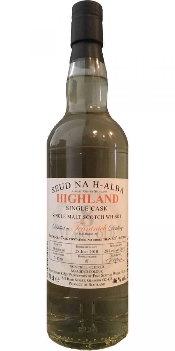 Teaninich 2010 G&P  Seud na h-alba