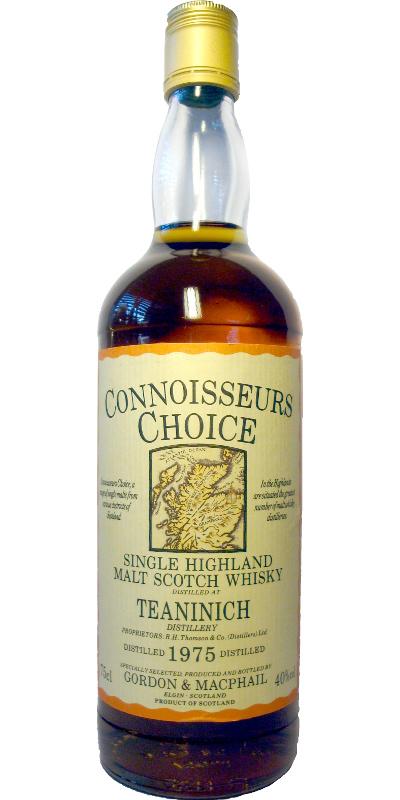 Teaninich 1975 GM  Connoisseurs Choice