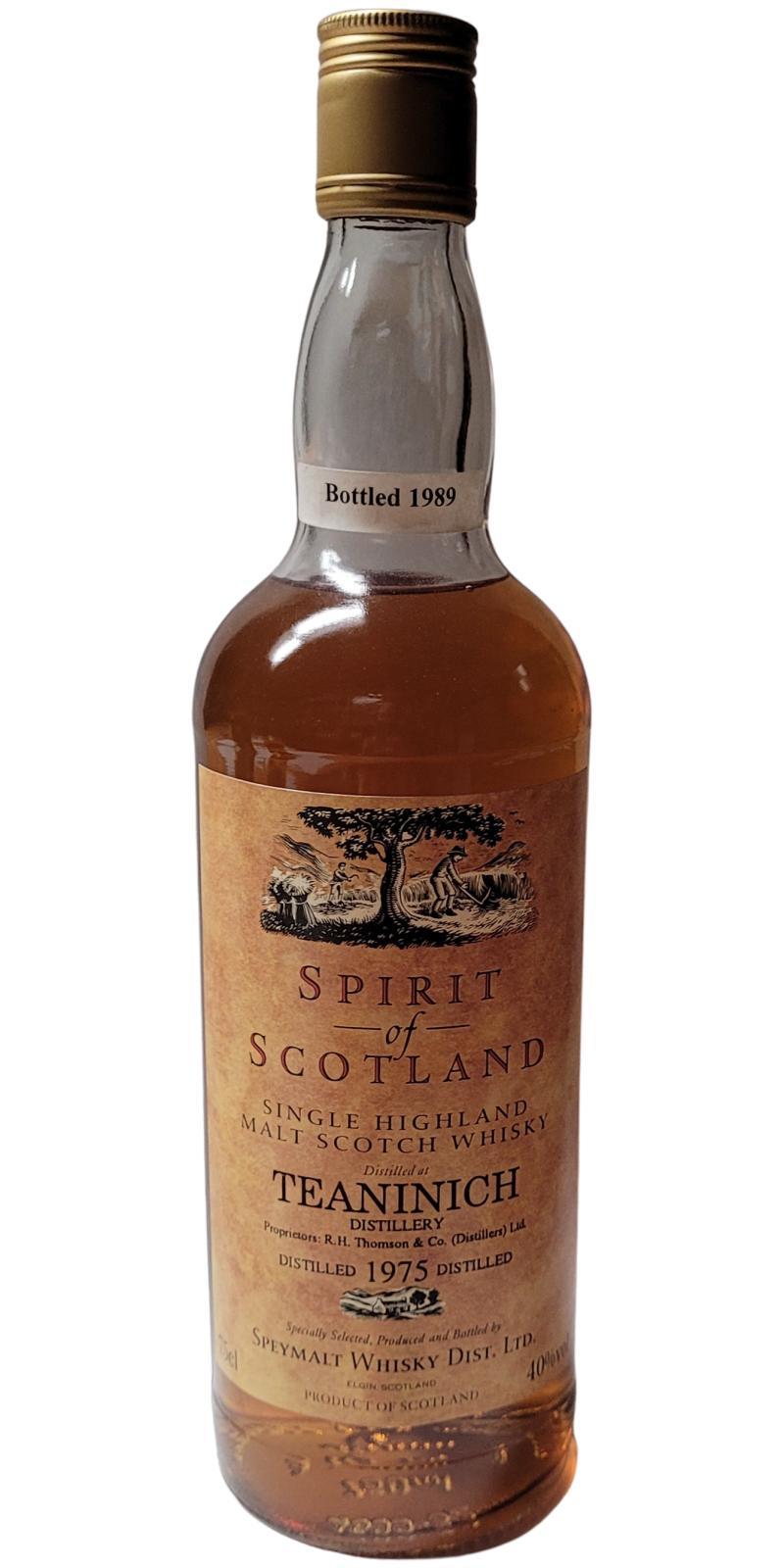 Teaninich 1975 GM  Spirit of Scotland