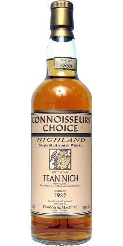 Teaninich 1982 GM  Connoisseurs Choice