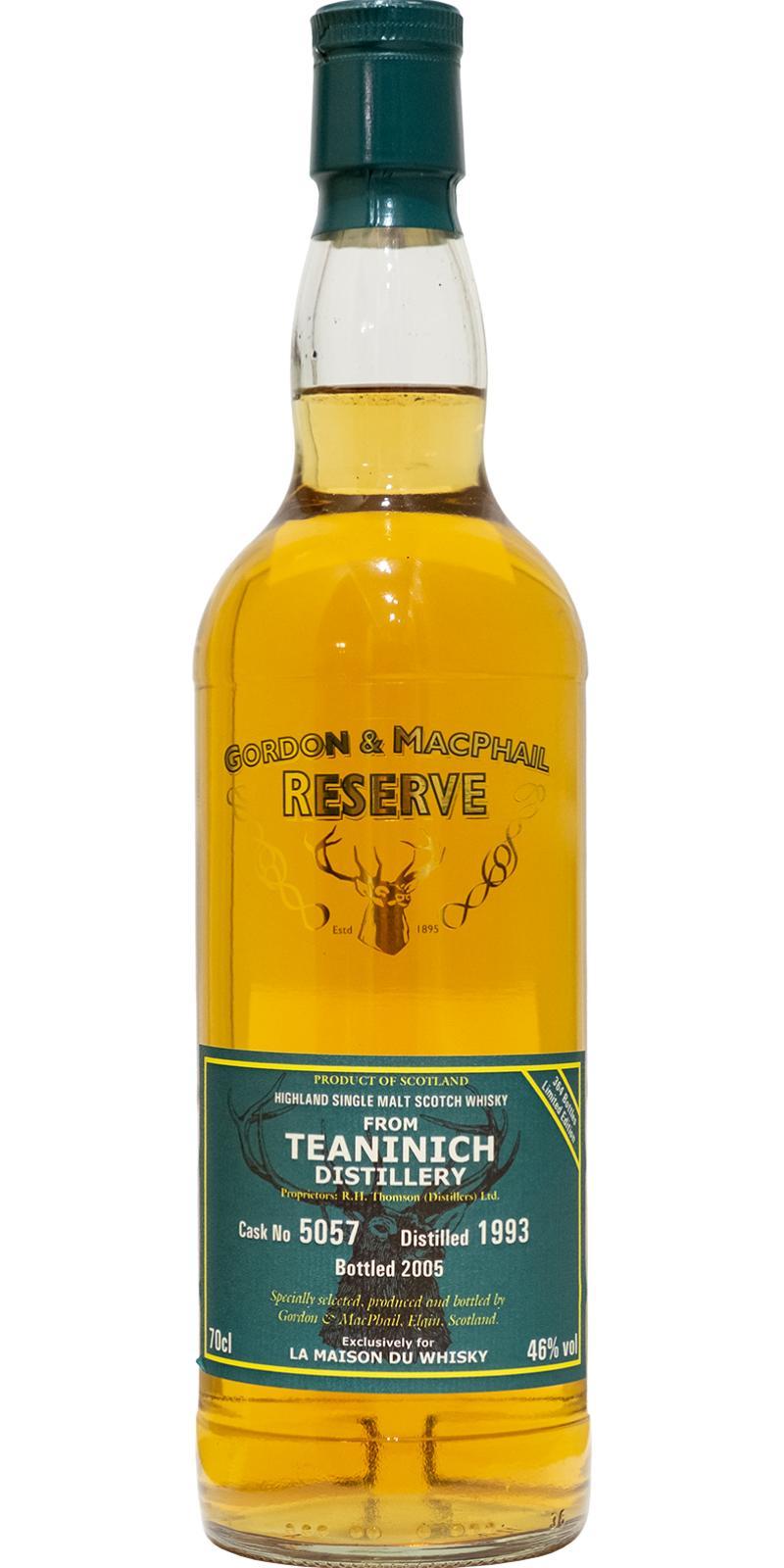 Teaninich 1993 GM  Reserve