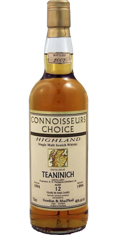Teaninich 1994 GM  Connoisseurs Choice
