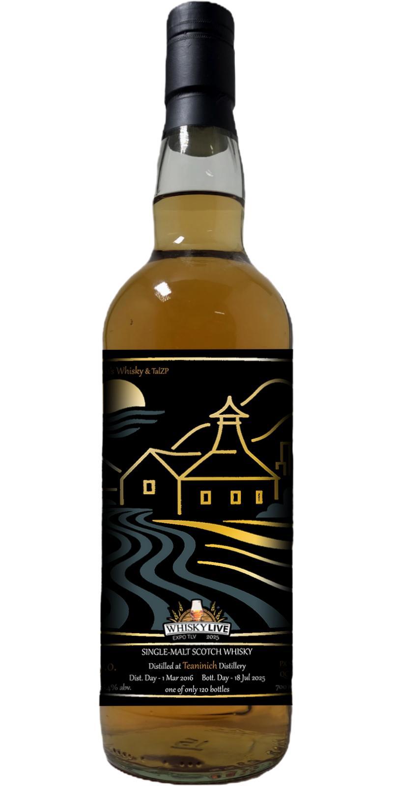 Teaninich 2016 GoW  Whisky Live - Tel-Aviv